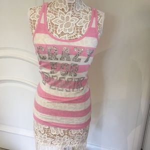 Pink Victoria secret tank top